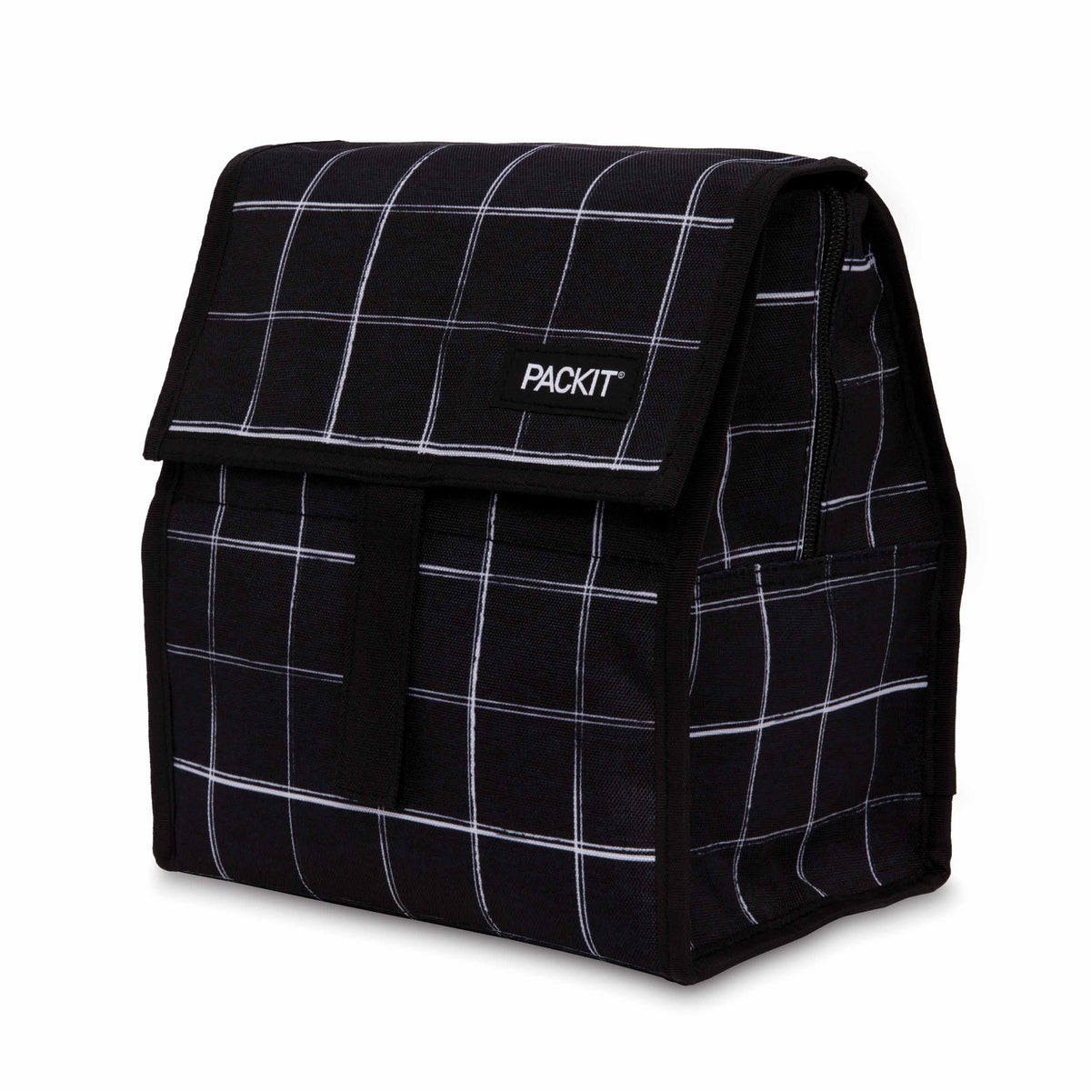 freezable-lunch-bag-j1 2022_Lunch-Bag_Black-Grid_Left_Lores.jpg