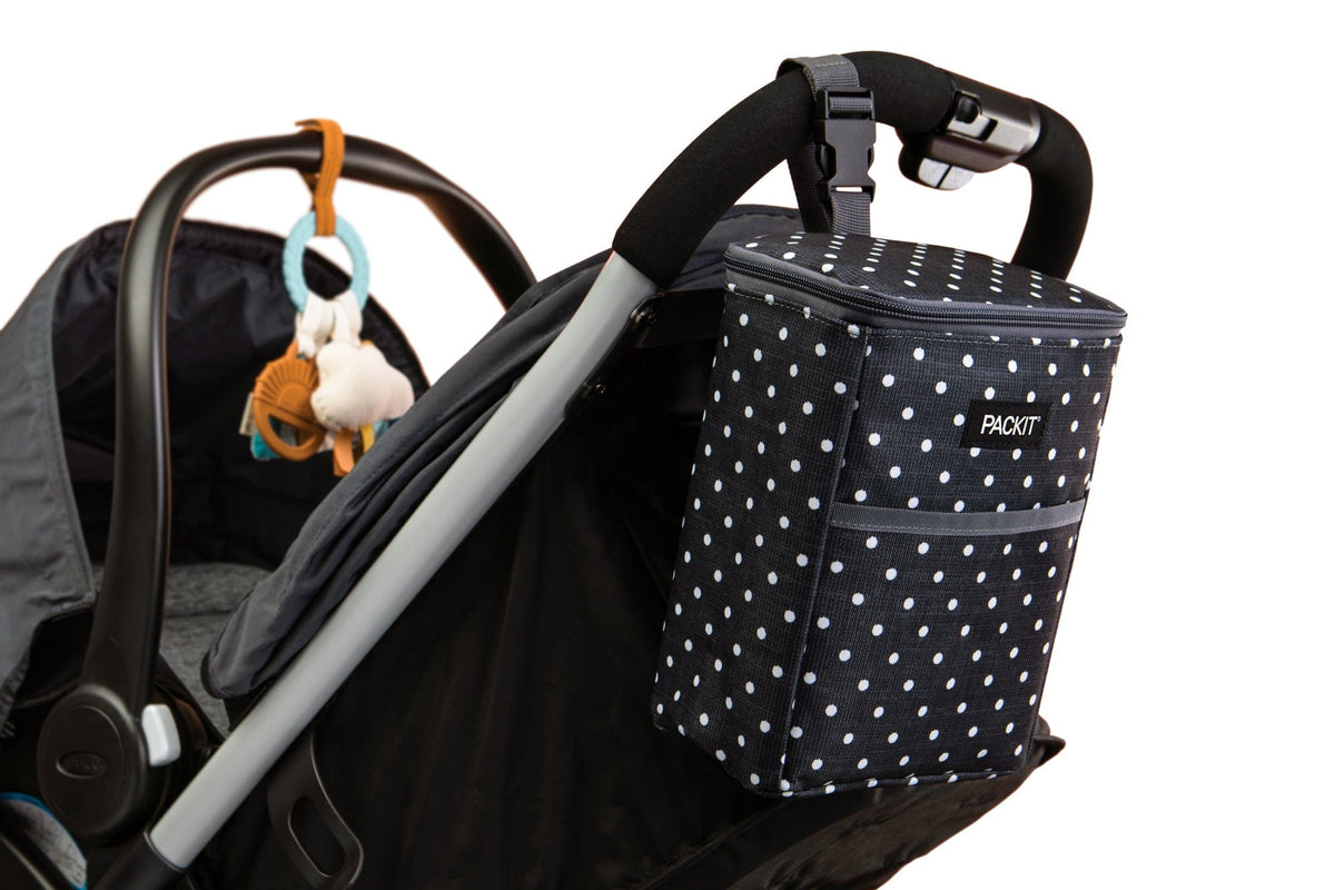 freezable-double-baby-bottle-bag-w9 freezable-double-baby-bottle-bag-polka-dots-lifestyle-stroller.jpg