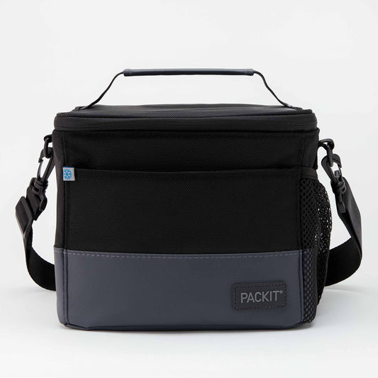 freezable-lunch-pail-z3 freezable-upright-lunch-pail-black-gray-front.jpg